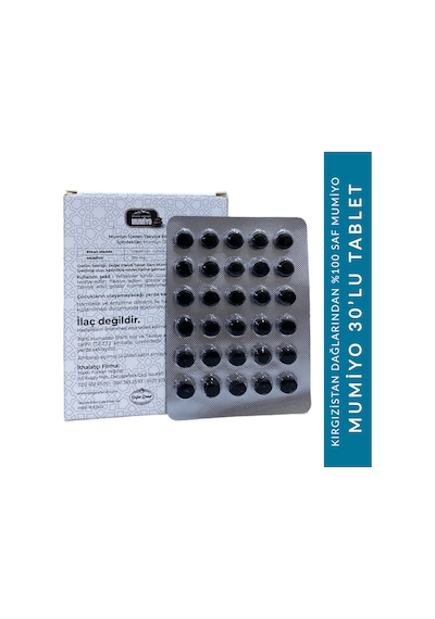 Doğal Efendi Kırgızistan'dan İthal Shilajit Mumiyo 30'lu Tablet