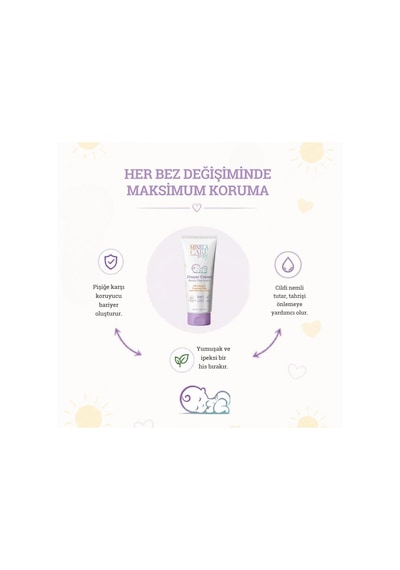 Minela Care 100% Doğal Bebek Pişik Kremi 75 Ml