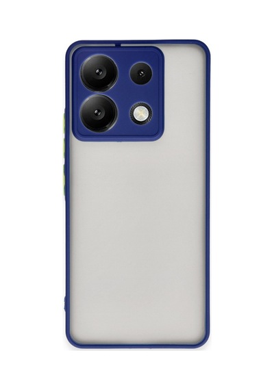 Xiaomi Redmi Note 13 Pro 5g Uyumlu Kılıf Montreal Silikon Kapak - Lacivert