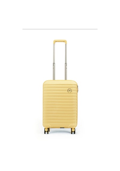 Ground Line Style 3'lü Set Valiz 10663 Sarı