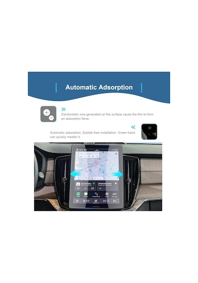 Volvo Xc60 / Xc90 Uyumlu 2025 2026 Model Multimedya 9h Nano Ekran Koruyucu Belirtilmemiş