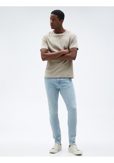 Koton Skinny Fit Premium Kot Pantolon - Michael Jean Açık İndigo 3sam40069nd 3SAM40069ND600 Açık İndigo Koton Skinny Fit Premium Kot Pantolon - Michael Jean Açık İndigo 3sam40069nd 3SAM40069ND600 Açık İndigo