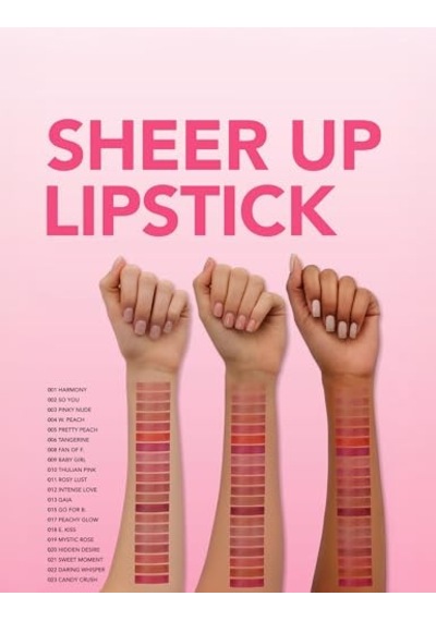 Flormar Nemlendirici Parlak Ruj- Sheer Up Lipstick - 013 Gaia - 8682536012119 00