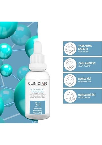 Bitkisel Kök Hücre Ve Somon Dna Cilt Serumu