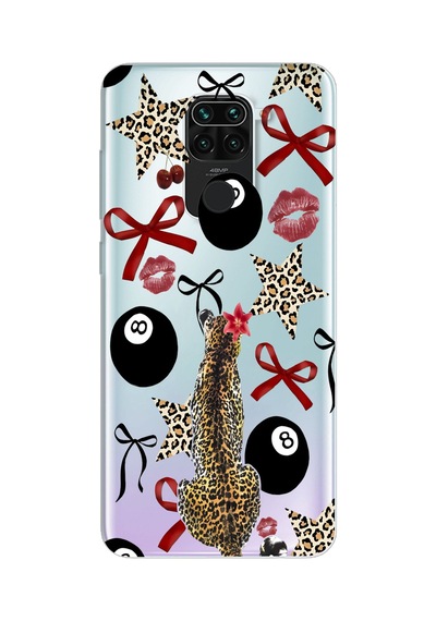Xiaomi Redmi Note 9 Yumuşak Desen303 Çok Renkli