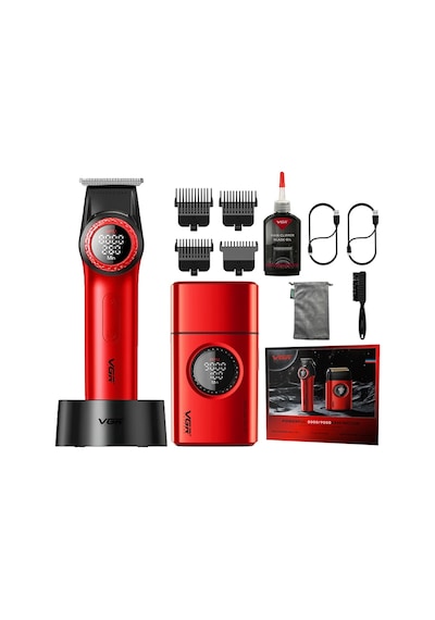 V-977 & V-377 Dlc Bıçaklı Çizim Trimmer Ve Sinekkaydı Shaver Seti - 2'li Set