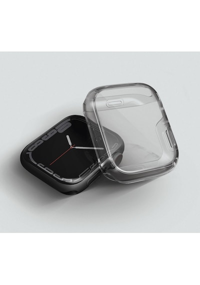 Apple Uyumlu  Watch 42mm Grade Hybrid Serisi Şeffaf Kılıf Kasa Ve Ekran Koruyucu 360 Tam Koruma Kapak