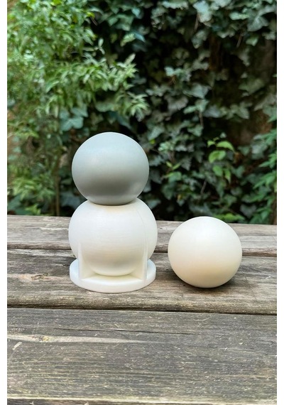 Rufus Concept Küre 7cm Çap Silikon Mum Kalıbı