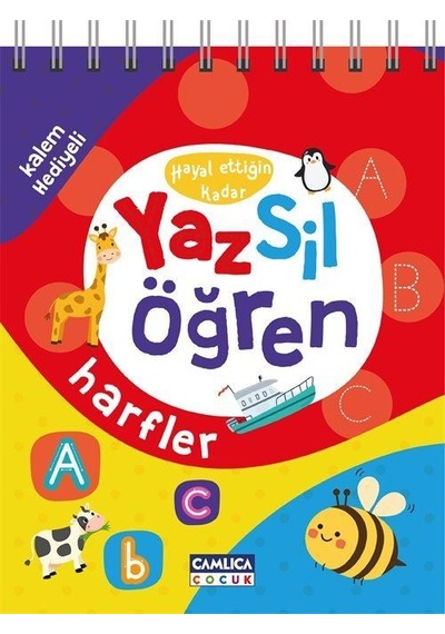 Yaz Sil Öğren Harfler