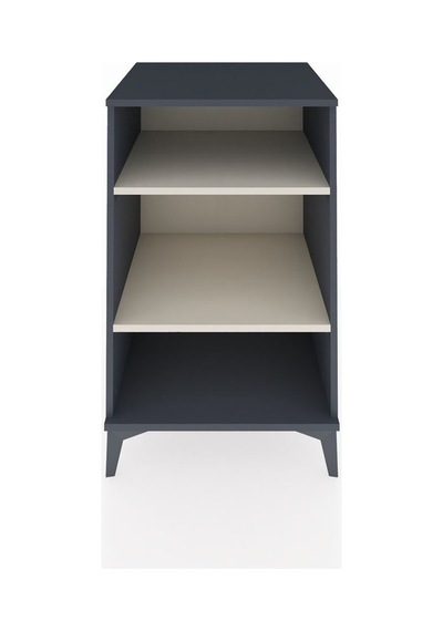 Kronos Komodin 2 Raflı 60x59x96 Antrasit-aytaşı Antrasit