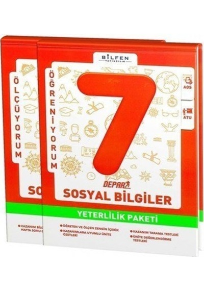 Bilfen Yayınları 7. Sınıf Sosyal Bilgiler Depar Yeterlilik Paketi