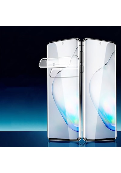 Kilifone - Galaxy S21 Plus Uyumlu - Ekran Koruyucu Süper Pet Ekran Koruyucu Jelatin - Şeffaf
