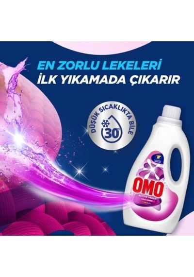 Etkili Renkliler İçin Sıvı Çamaşır Deterjanı 1500 Ml 1
