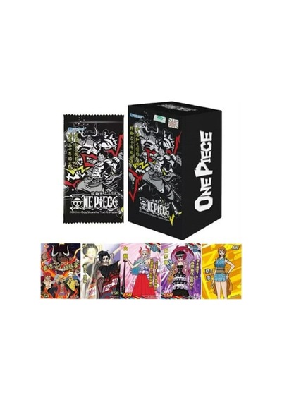 Cantex Tech One Piece Card Game Booster Wanokuni Black Edition 4 Paket