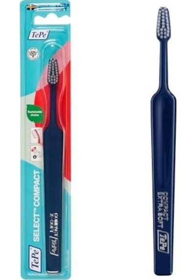 Select Compact X-soft Ekstra Yumuşak Diş Fırçası Açık Ahşap