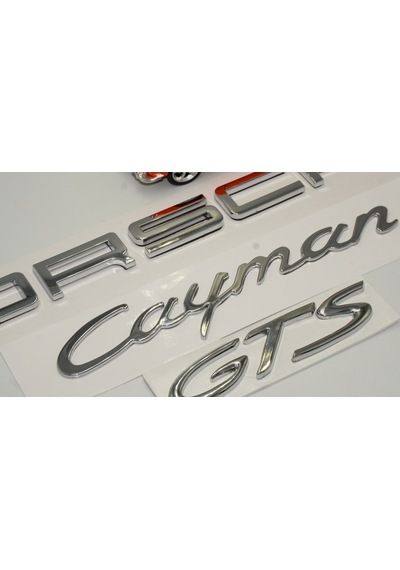 Porsche Cayman Gts Bagaj 3M 3D Abs Yazı Logo Amblem Seti (549166135)