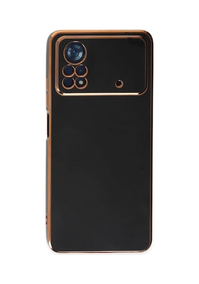 Tedar Xiaomi Poco X4 Pro 5g Kılıf Volet Silikon - Siyah Najmaddin standart