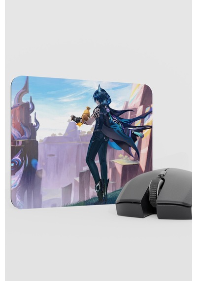 Ororon Genshin Impact Anime Oyuncu V4 - 22x18 Gaming Mouse Pad Fare Altlığı