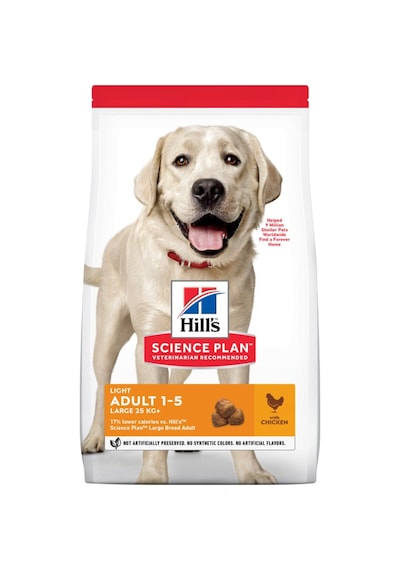 Hill's Light Büyük Irk Tavuklu Diyet Köpek Maması 14 KG