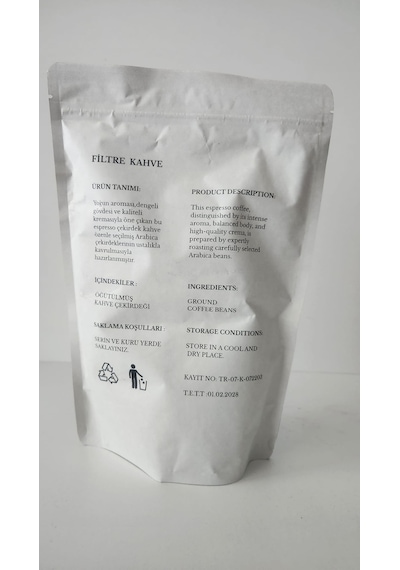 Ottomora Balance Series Filtre Kahve 500 Gr 500 Gr - Taze Öğütülmüş Filtre Kağıdı