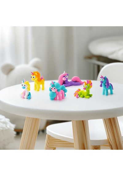 Hey Clay Yaratıcı Kil Seti - Rainbow Unicorns