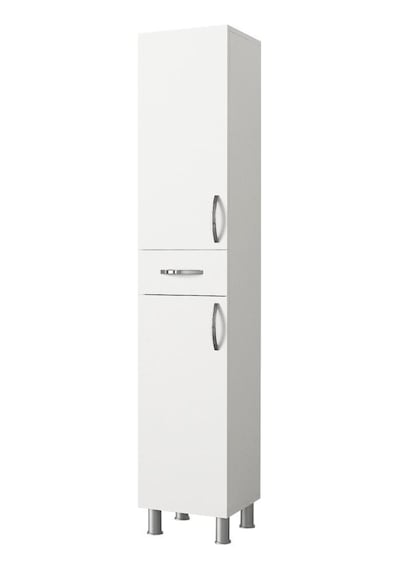 Dekorister Selin 2 Kapak 1 Çekmeceli Banyo Boy Dolabı Beyaz (267064377) Çok Renkli Dekorister Selin 2 Kapak 1 Çekmeceli Banyo Boy Dolabı Beyaz (267064377) Çok Renkli