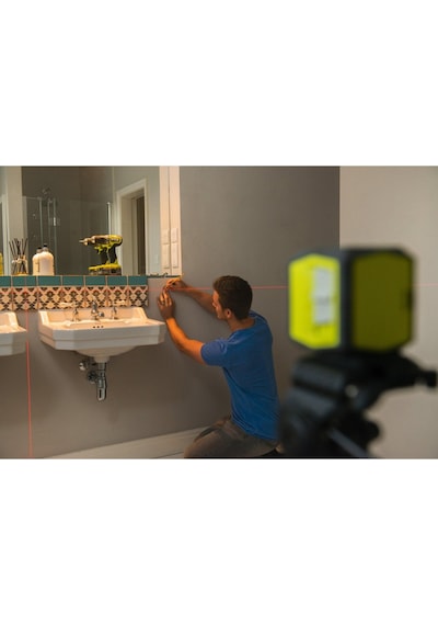 Ryobi RBCLLR1  10 M Kırmızı Çapraz Çizgi Lazeri - T5133004863
