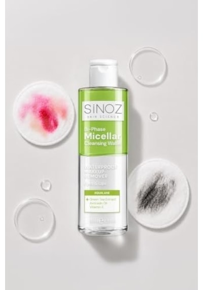 Sinoz Çift Fazlı Micellar Makyaj Temizleme Suyu 200 ML