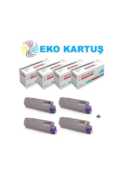 Oki C612 Uyumlu, Toner 46507519 Mav