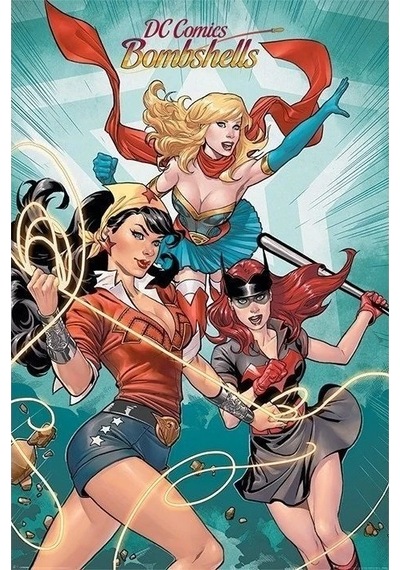 Maxi Poster Dc Comics Bombshells Group