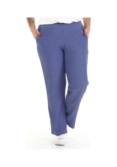 Myline Beli Lastikli Cepli Pantolon (536941465)