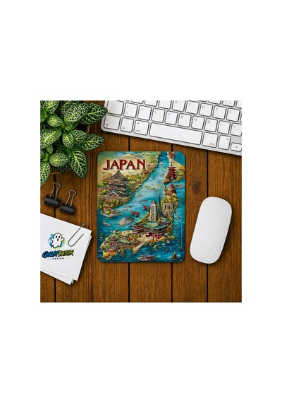 Japonya Baskılı Oyuncu Mousepad 0105