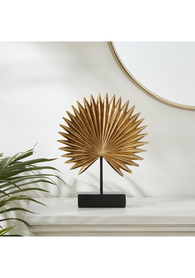 Karaca Home Palm Biblo 29x8x34.5 Cm Gold