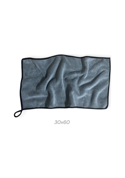 Premıum Çift Taraflı Mikrofiber Oto Temizleme Bezi 30x60 Zebra