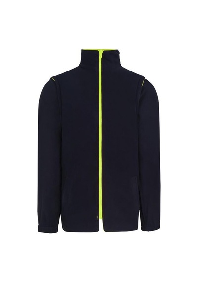Reflektörlü 5+1 Farklı Kullanımlı Oxford 300d Parka Sarı Sarı