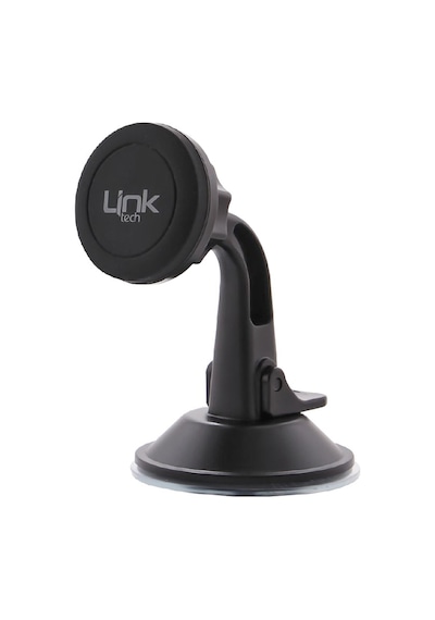 Linktech H710 Araç İçi Telefon Tutucu Mıknatıslı Vantuzlu Siyah