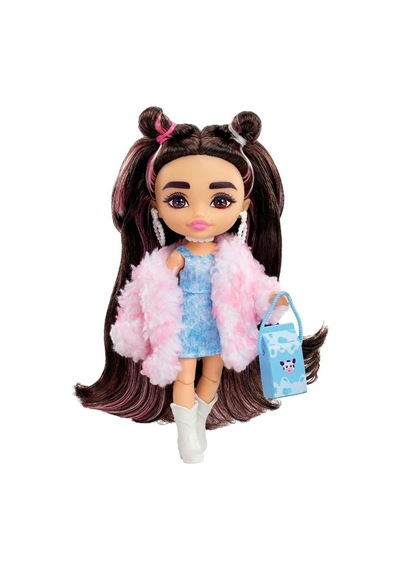 Extra Mini Bebekler Peluş Ceketli Elbise