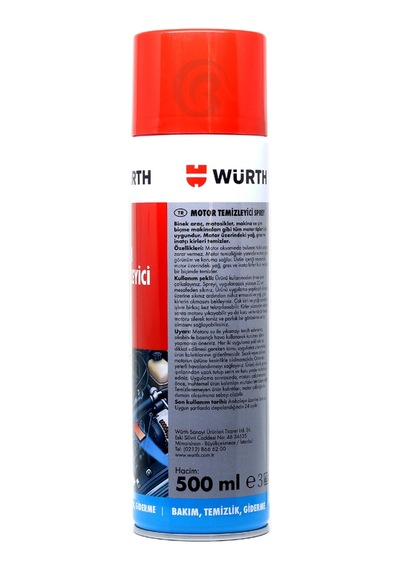 3x Motor Temizleyici Sprey 500 Ml Su Gerekmez