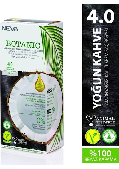 Botanıc Amonyaksız Kalıcı Krem Boya Seti 4.0