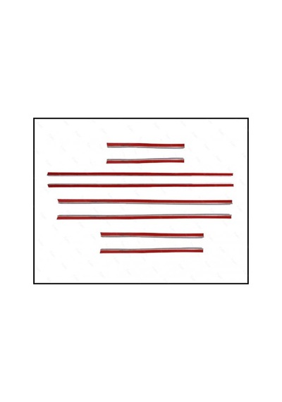 S-Dizayn  Fiat Linea Krom Cam Çıtası 8 Prç. 2007 ve Üzeri
