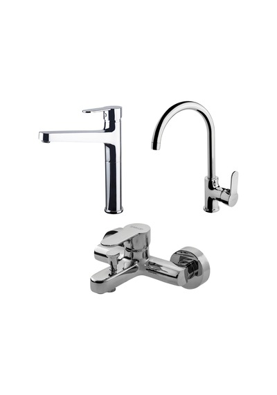 Banyo, Evye Ve Çanak Batarya Seti İle Pratik Altın