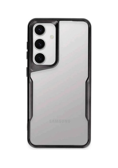 Galaxy Uyumlu S25 Kılıf Boyi Silikon Kapak - Siyah 18709