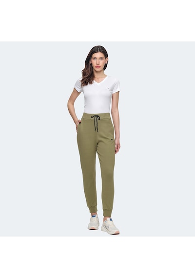 Slazenger VETERAN RBN Kadın Cepli Açık Yeşil Eşofman Altı