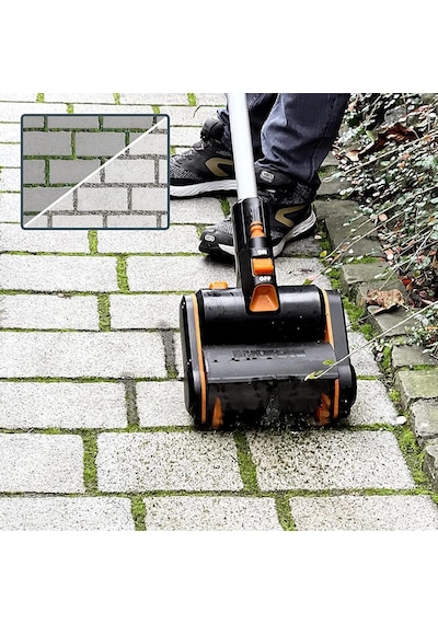 Worx Wa0293 Wg441e İle Uyumlu Sert Ve Derz Dolgu Yüzeyler İçin 165mm Çelik Tel Destekli Temizlik Fır