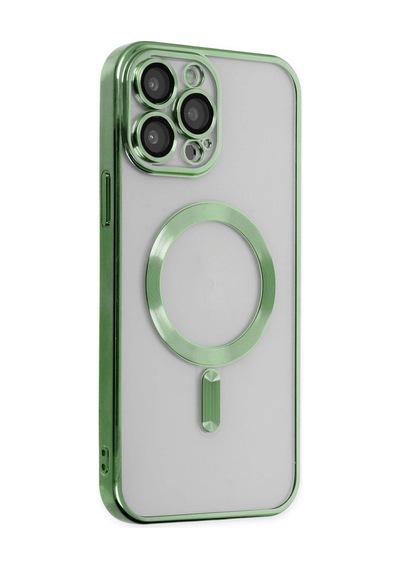 Apple İphone 14 Pro Kılıf Kross Magneticsafe Kapak - Koyu Yeşil