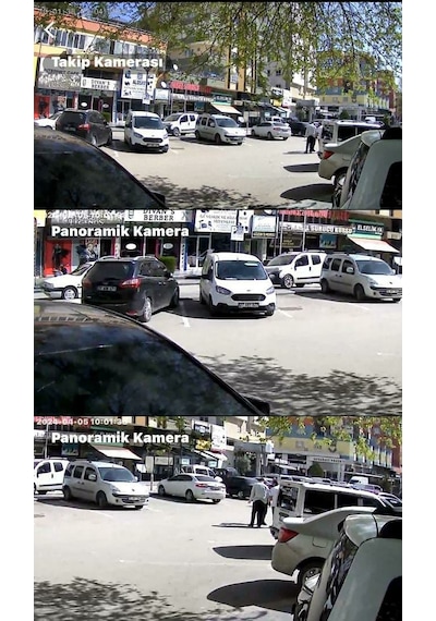 4gsim Kartlı 6mp Solar Çift Lens Güneş Enerjili Güvenlik Kamerası