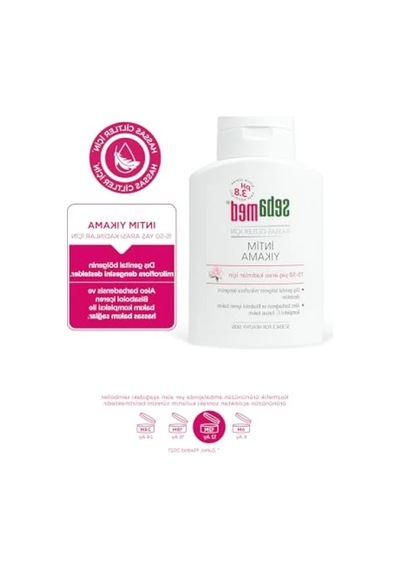 Hassas Ciltler İçin İntim Yıkama Jeli, Ph 3.8, 200 Ml