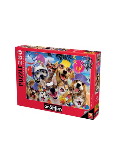 Puzmooyuncak Anatolian Plaj Selfisi (Beach Party Selfie) 260 Parça Puzzle