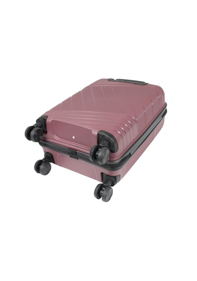 Metropolitan Sdr 102 Pp Valiz Seti - Büyük + Orta + Kabin Boy - Vişne