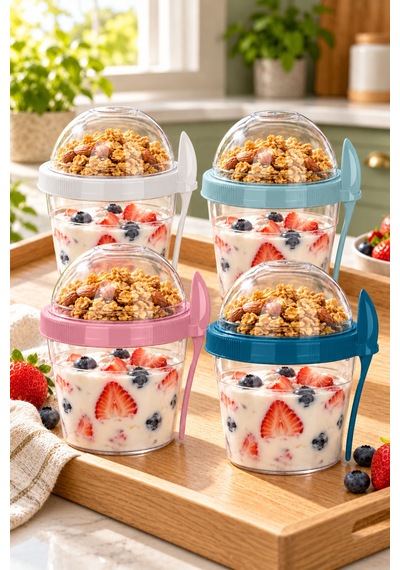 Emilahome Baby "n"take'n Go 500 Ml Beslenme Kabı &yoğurt Kabı & Mama Kabı Lacivert - 867622801 Lacivert